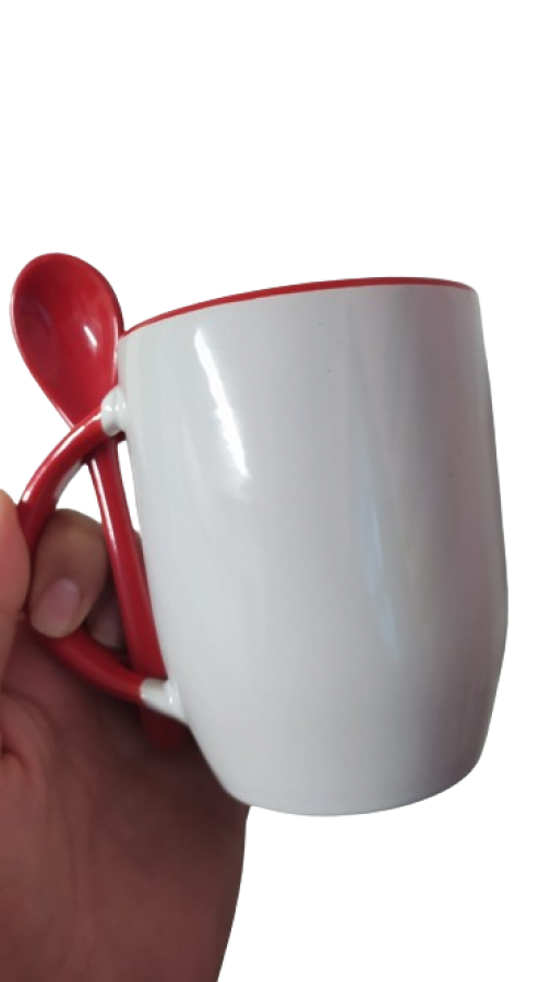 Taza con cuchara