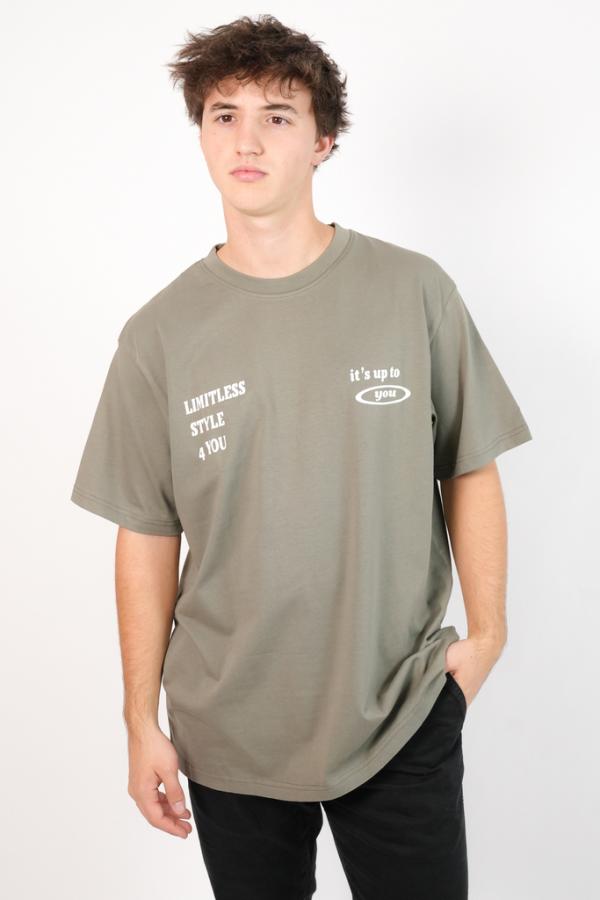 REMERA OVERSIZE ESTAMPADO VERDE SABIA